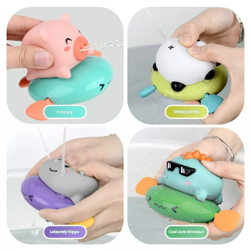 Summer Baby Bath Toys Children Swimming Play Toys Baby Bath Boys Girls Spray Water Play Toys