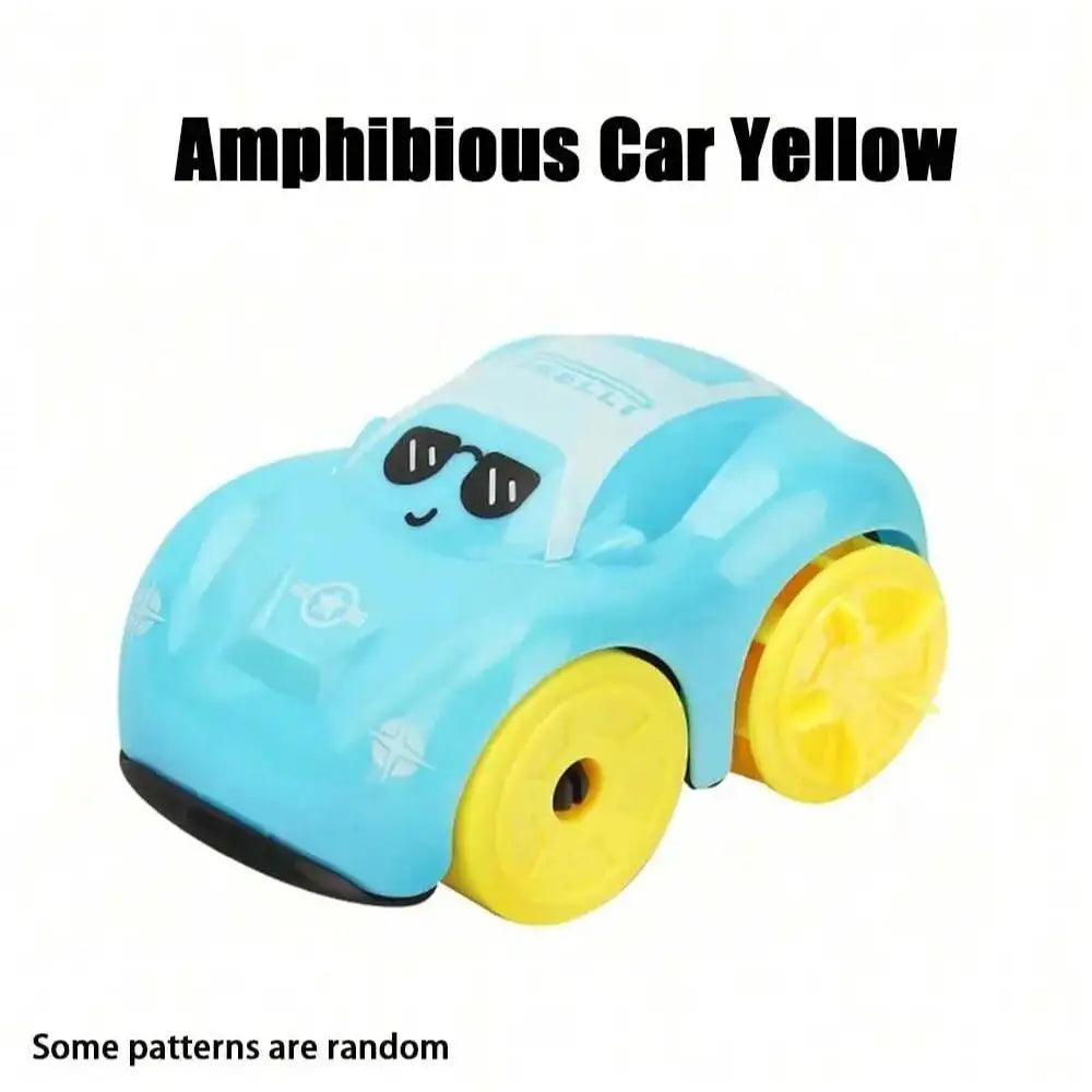 Summer Baby Bath Toy Car,Toddler Chain-Driven Land & Water Toy Car For Kids Toys Boys,Water Boy,Water Games,Outdoor Toys For Kid